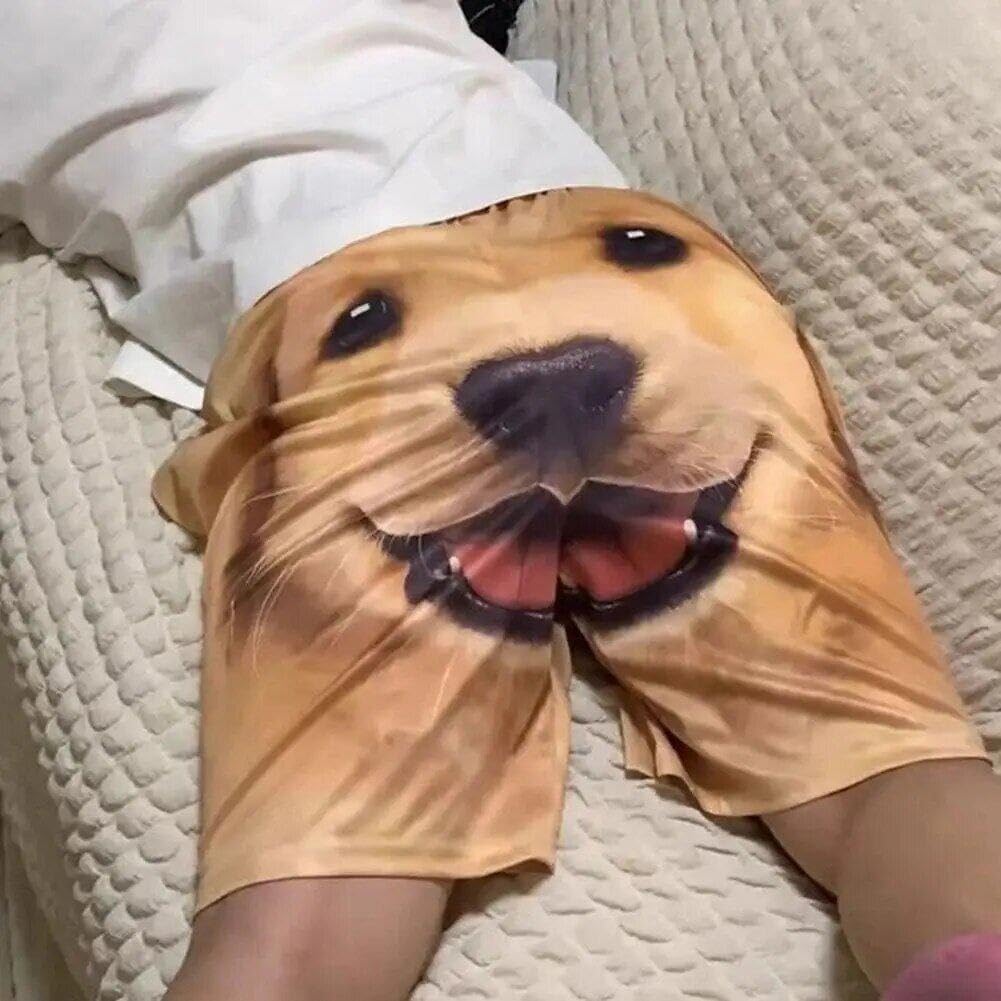 Custom Funny Dog Face On Butt, Adult Funny Short For Men & Women LM32 670153