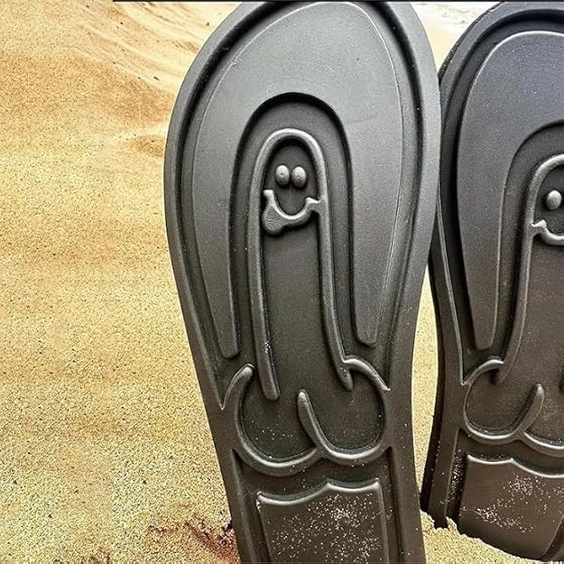 Funny Hidden Shaped Flip Flop - Gift For Men, Dad, Grandpa, Brothers, Yourself HO82 903562