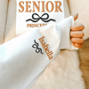 Custom Senior With Coquette Bow Sleeve Embroidered Sweatshirt LM32 893099