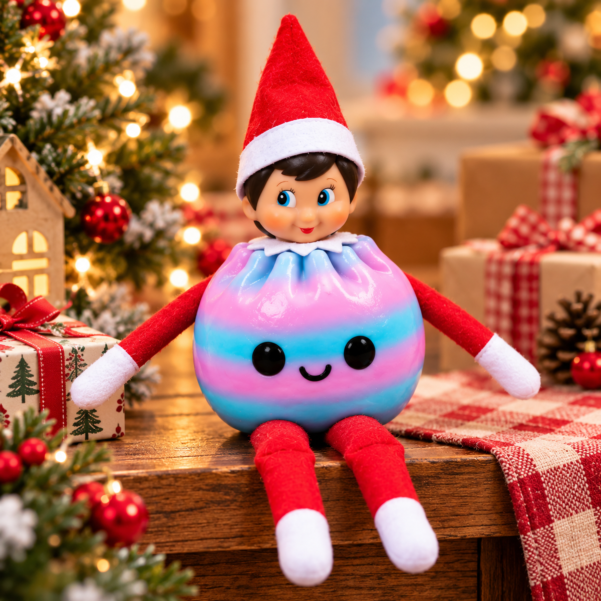 Funny 3D Printed Elfazon Costume Accessories, Christmas Elf Outfits LM32 670445