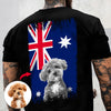 Custom Photo Australia Flag For Dog Lover Shirt TH10 894179