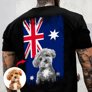Custom Photo Australia Flag For Dog Lover Shirt TH10 894179