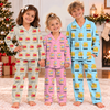 Custom Name And Dumpling Pattern Christmas Pajamas For Kids TH10 171439
