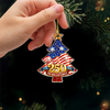 Personalized Family Name 250 Anniversary USA Acrylic Ornament, Memorial Day Gifts HO82 903340