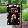 Congrats Class of 2026 Custom Photo And Name Graduation Party Garden Flag CH07 910862