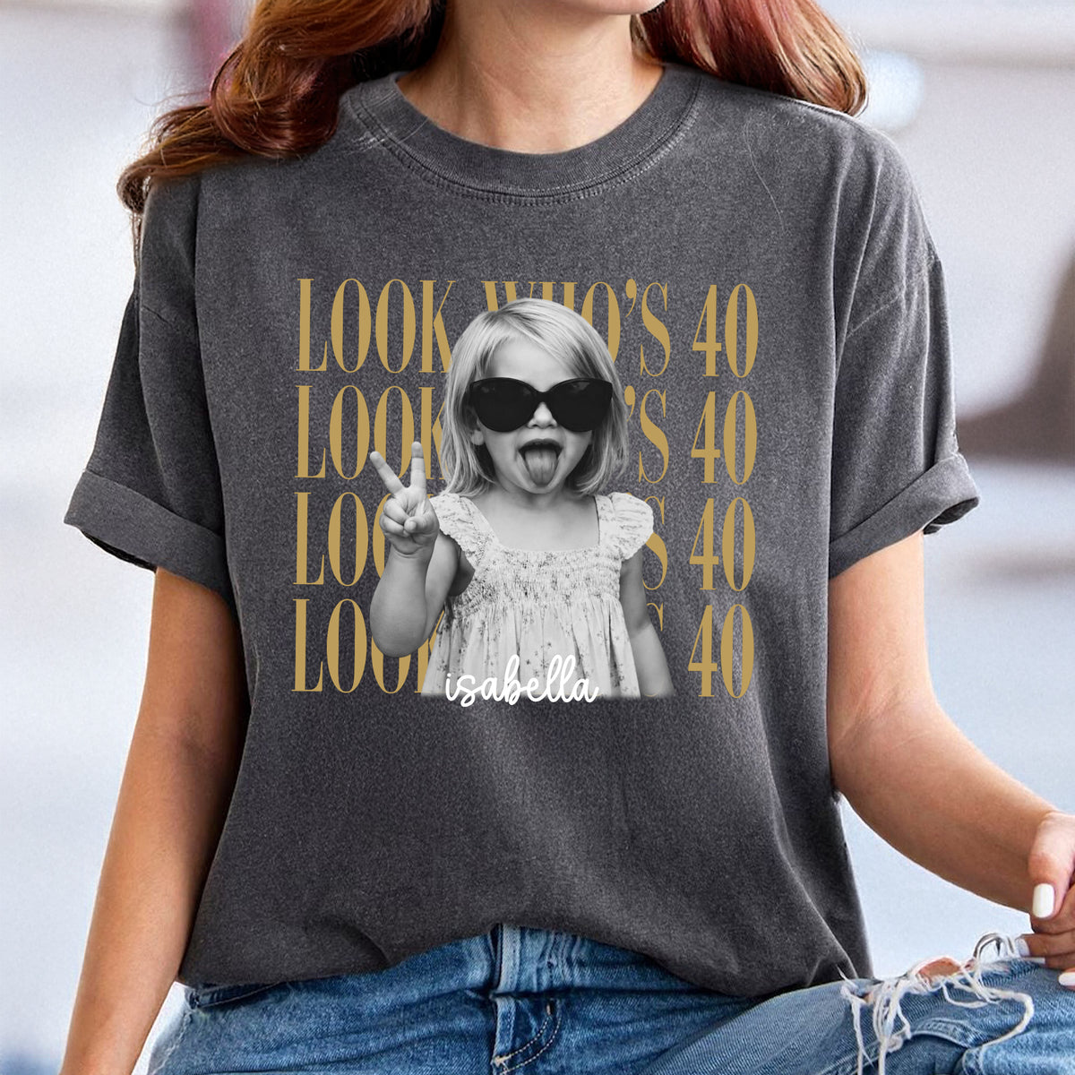 Custom Vintage Photo Personalized Birthday Comfort Shirt HA75 921980