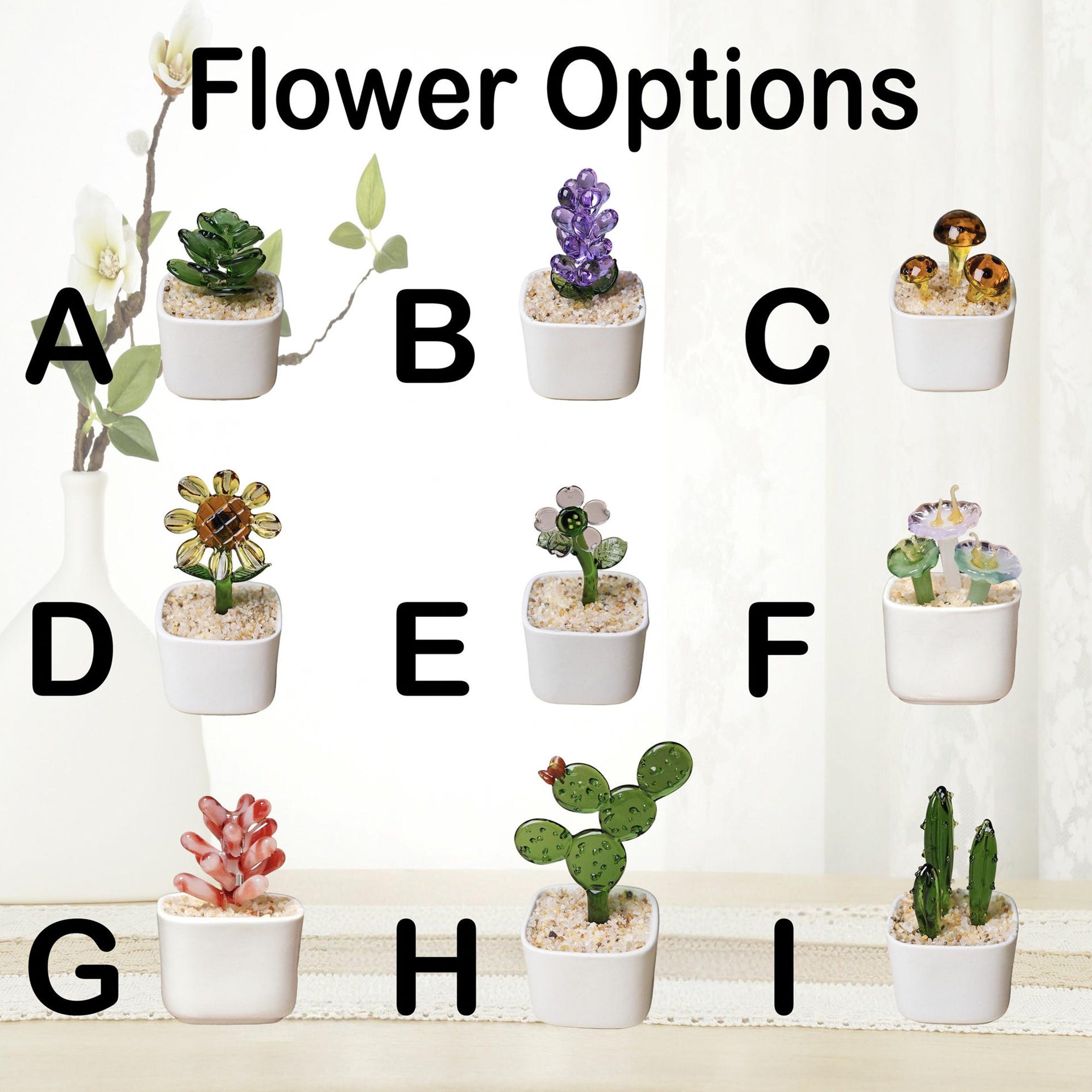 teacher appreciation succulent plant Personalized Thank You for Helping Me Grow Tulip Glass Flower Pot - Teacher Appreciation, Succulent Cactus Figurine, Valentine's Day