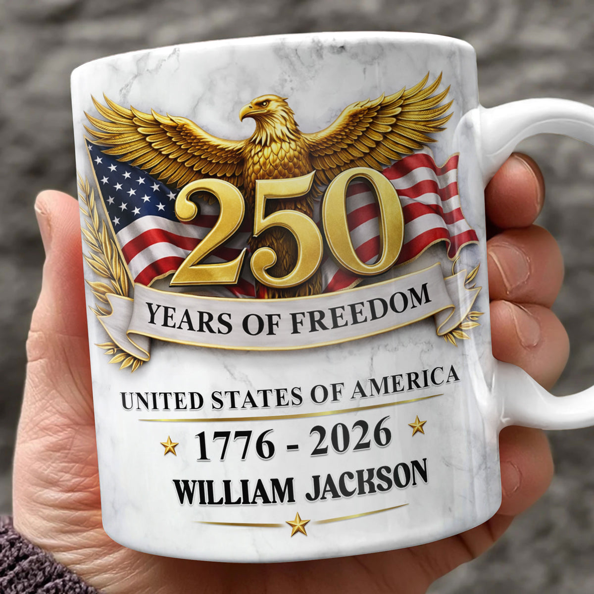 Personalized 250 Years Of Freedom America Mug TH10 169345