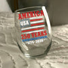 America 250 Years Semiquincentennial Wine Glass TH10 894673