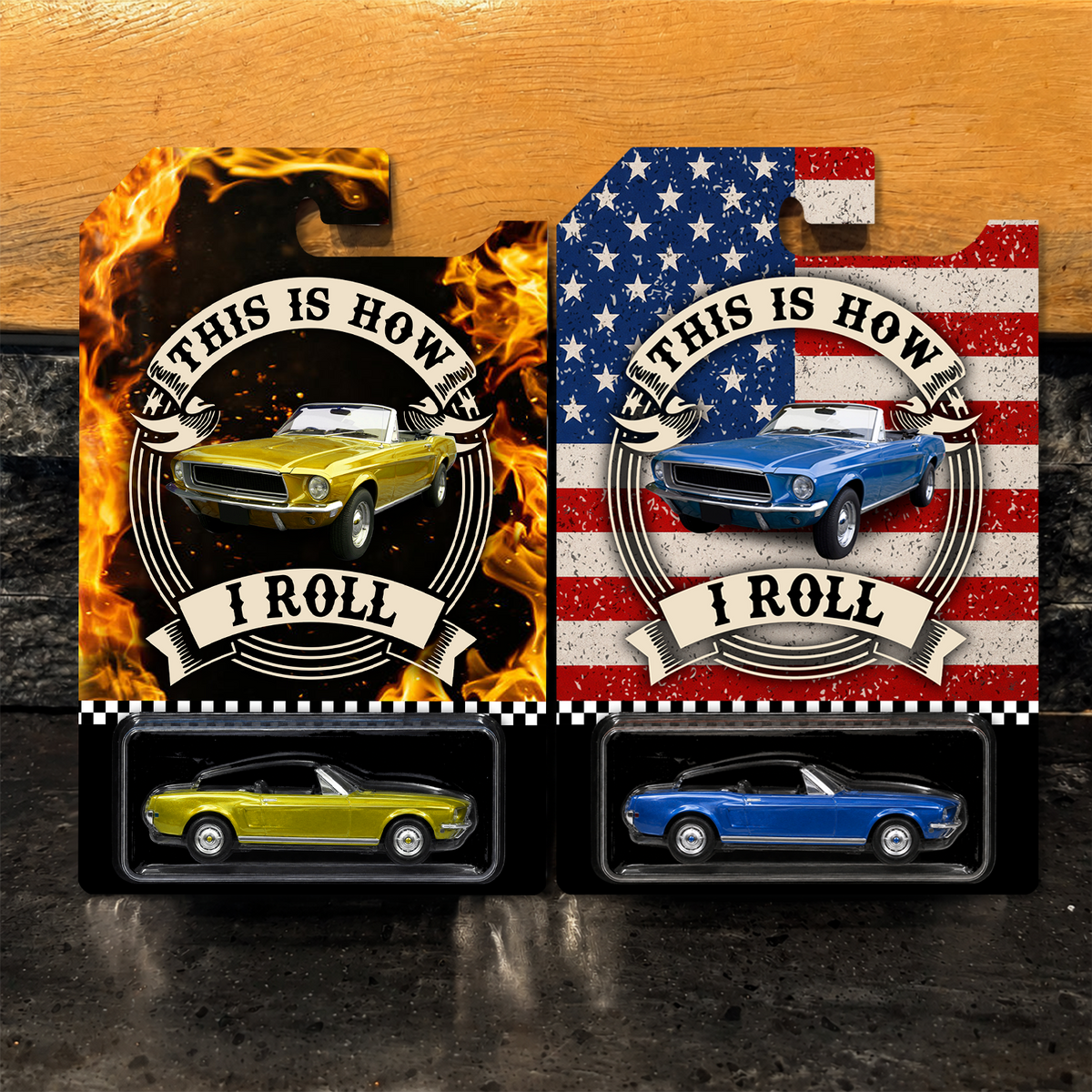 Custom Car Photo This is How I Roll Wheels Packaging Gift For Car Lovers CH07 911924