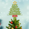 Custom Family Name Christmas Tree Topper For Christmas Holiday CH07 896852