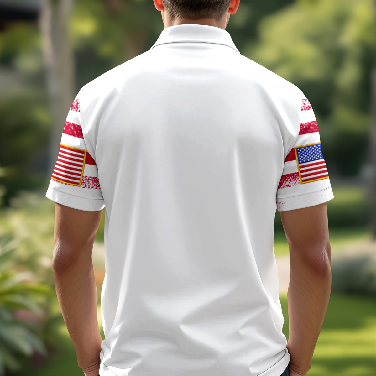 Custom Name American Flag 250th Anniversary 1776–2026 Eagle Patriotic Polo Shirt HO82 902028