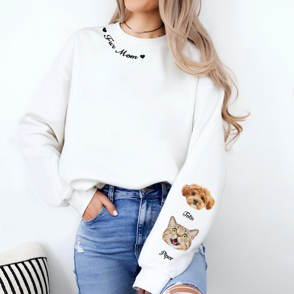 Custom Mama Sweatshirt For Dog And Cat Lovers TH10 892751