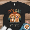 Custom Dog Dad Vintage Dark Shirt For Dog Lovers CH07 911440