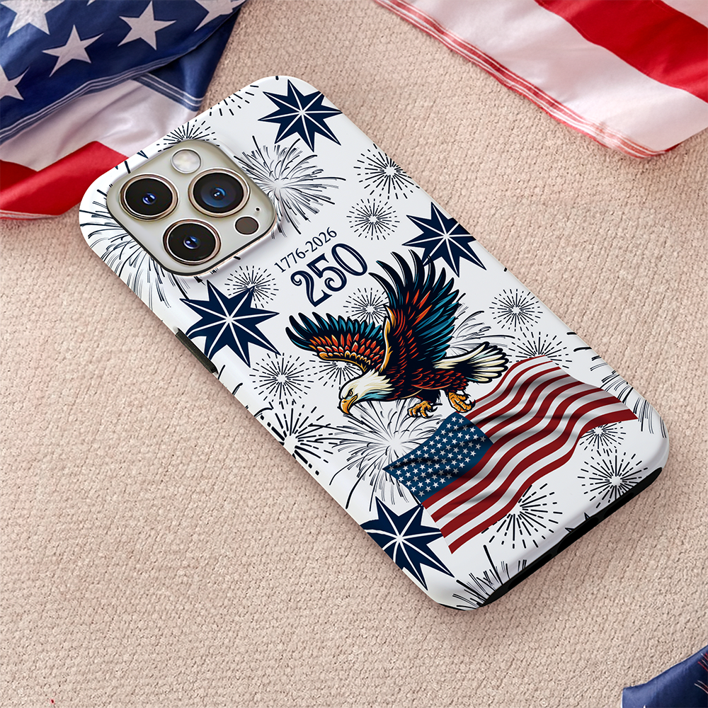 USA 250 Anniversary Eagle 1776-2026 Phone Case HA75 920200