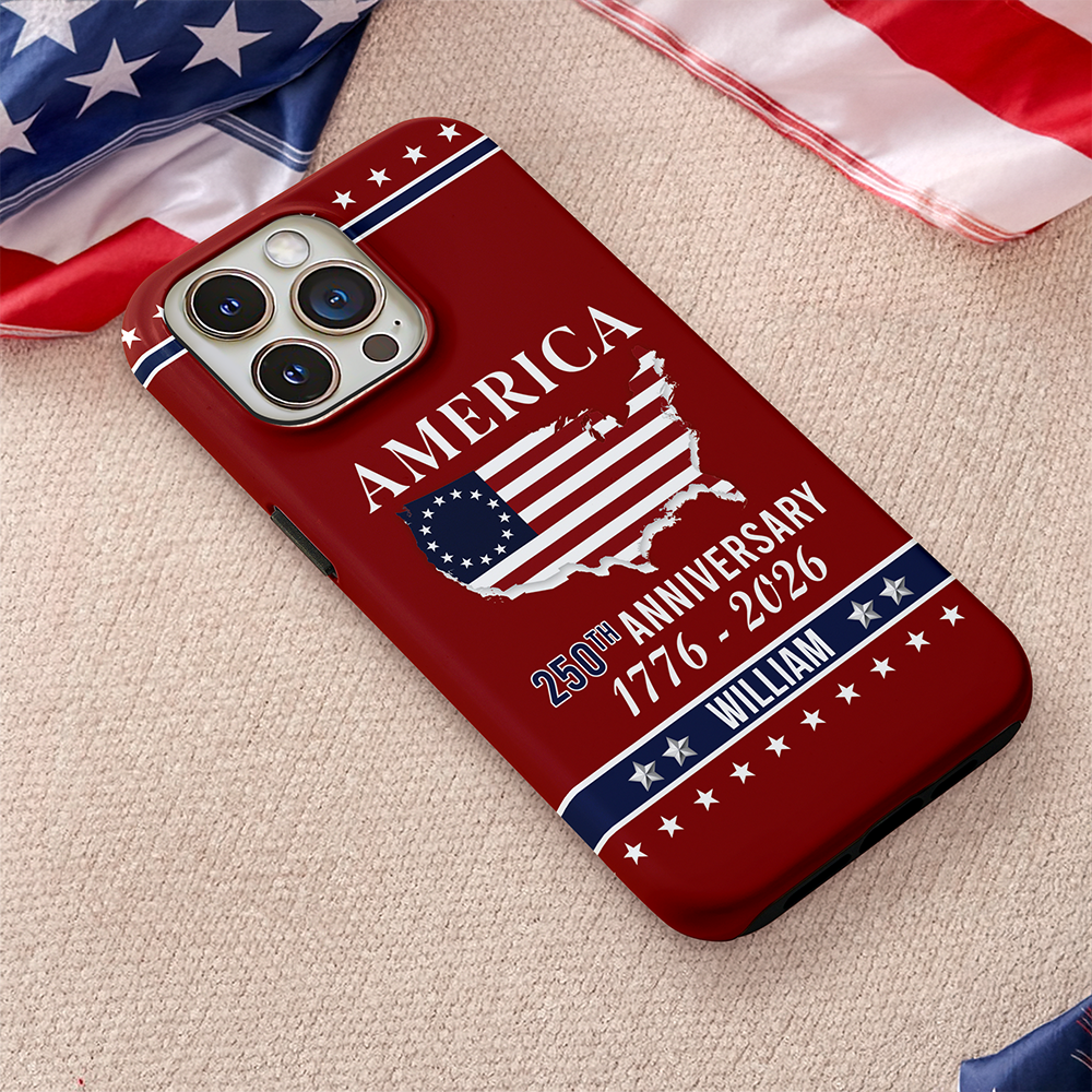 Personalized Name America 250th Anniversary Phone Case TH10 898611