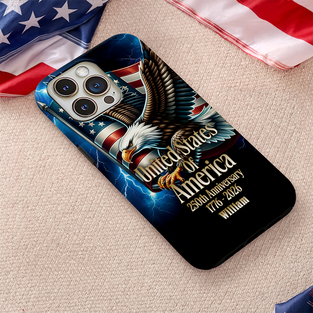 Personalized USA 250th Anniversary Phone Case TH10 898615