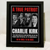 True Patriot Charlie Kirk - The Greatness Of Our Nation Picture Frame HO82 65796