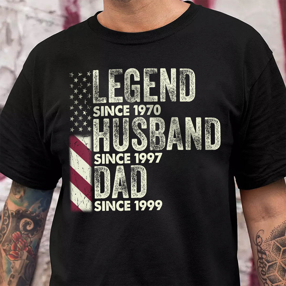 Personalized Legend Husband Dad Grandpa Front Shirt TH10 892909