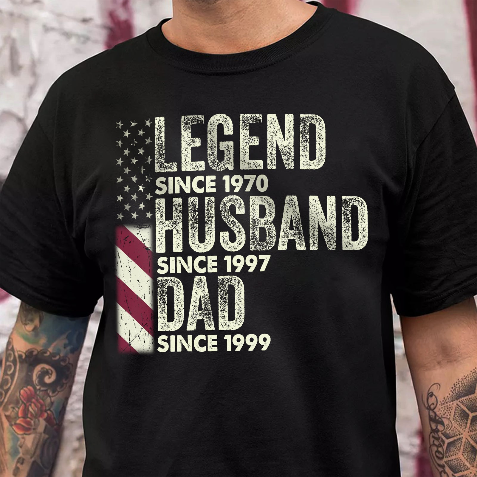 Personalized Legend Husband Dad Grandpa Front Shirt TH10 892909