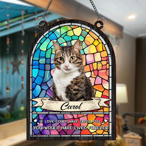 Custom Dog Cat Photo Not A Day Goes By That You Are Not Missed Suncatcher Ornament HO82 891196