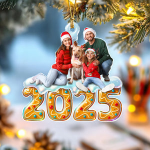 Custom Family Photo Acrylic Ornament Christmas Gifts HA75 897918