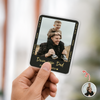 Custom Photo Dad I Love You Acrylic Visor Clip Car Father's Day Gift For Dad HA75 921282