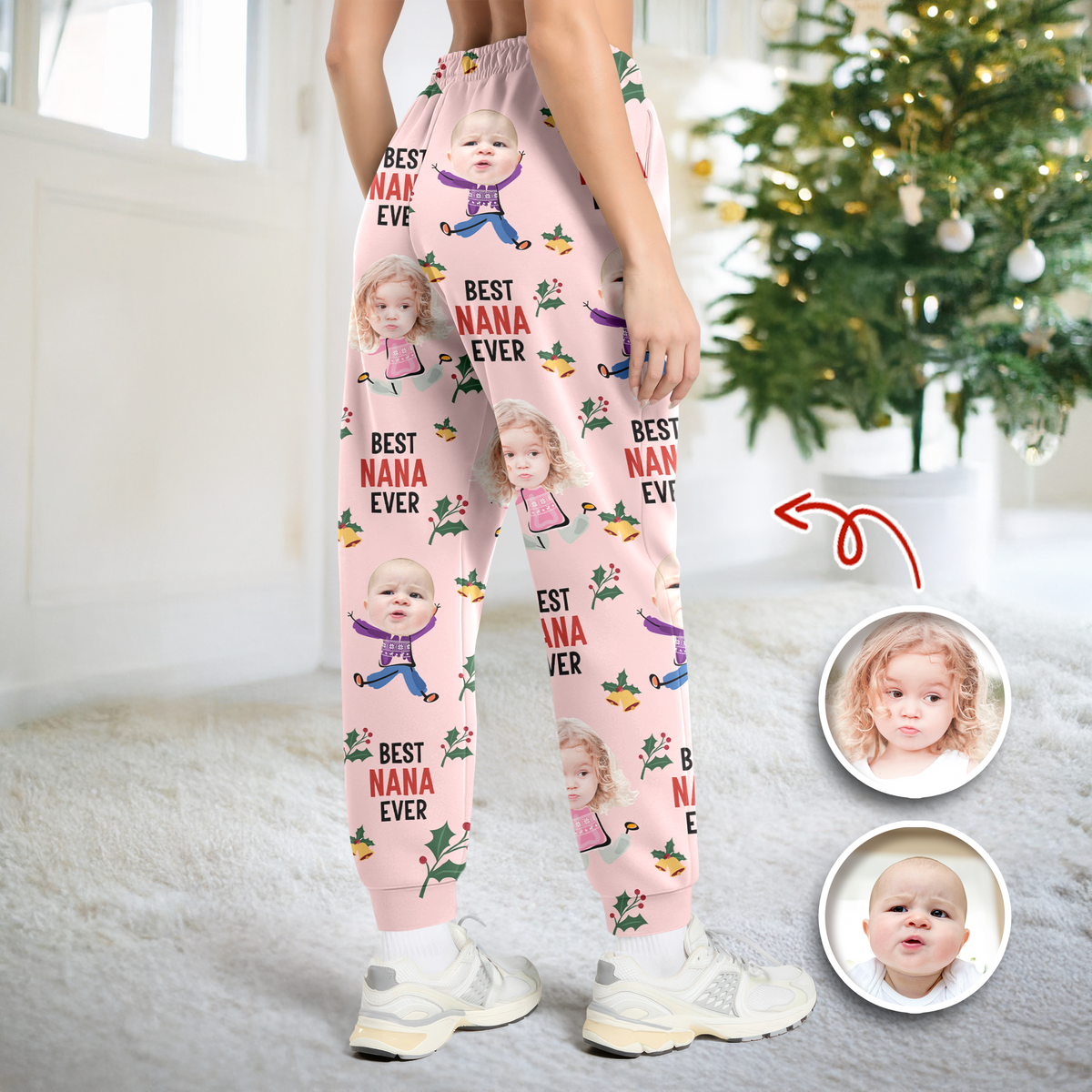 Best Nana Ever Custom Grandkids - Personalized Sweatpants LM32 895107