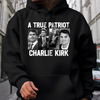 Justice for Charlie Kirk - Prayers Up for Charlie Dark Shirt HA75 64410