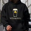 Vitamin G Embroidered Effect Funny Irish Beer Patrick's Day Shirt LM32 899199
