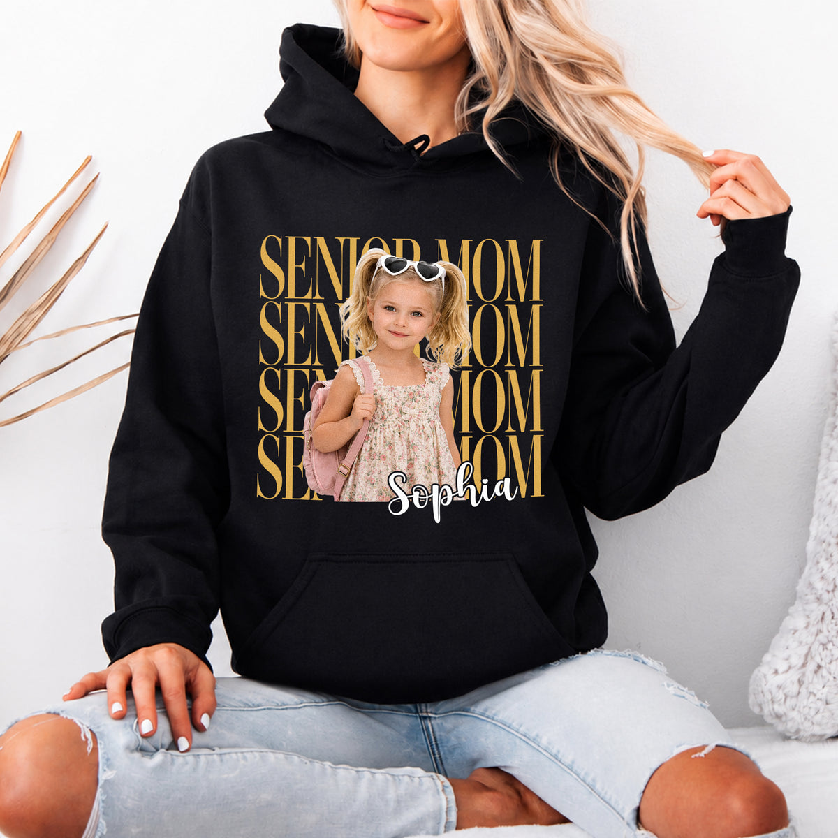 Custom Photo Senior Mom Dark Shirt 2026, Proud Senior Mom Gift, Senior Mom Graduation Shirts HO82 903306