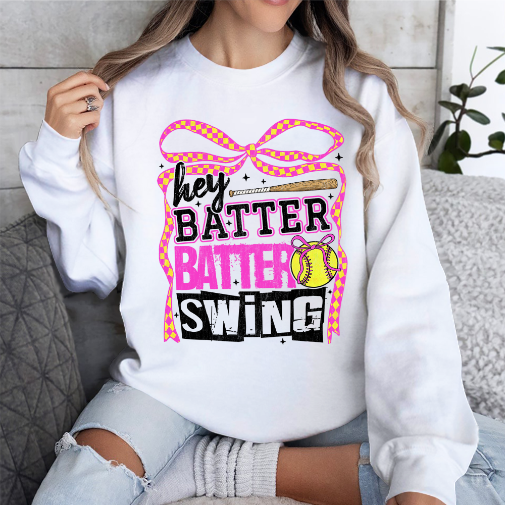 Retro Softball Batter Batter Swing Softball Family Bright Shirt HO82 893650