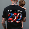 America 250th Anniversary Back Shirt Proud of American Dark Shirt CH07 911064