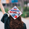 Custom Name Next Stop Nursing School Graduation Cap Topper LM32 899335