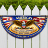 Custom Family Name America Celebrating 250 Years Of Independence 1776 - 2026 Non-Pleated Fan Flag CH07 911102