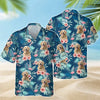 Custom Dog Photo Tropical Vacation Aloha Hawaii Shirt Gift For Dog Lovers HO82 894310