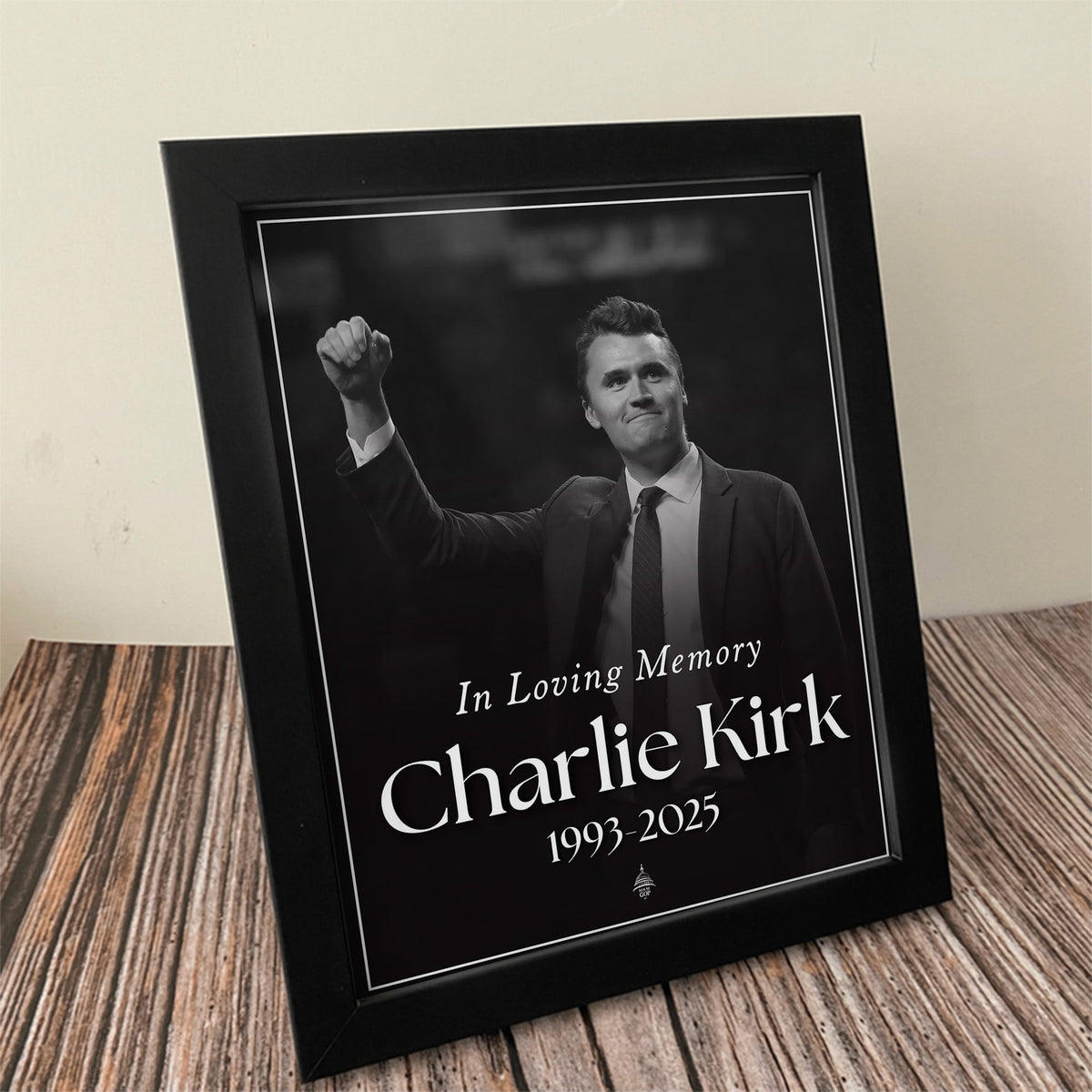 Charlie Kirk Free Speech Hero Picture Frame HO82 65804