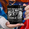 Prayers Up for Charlie Kirk Great America Patriot Black Mug HO82 65746