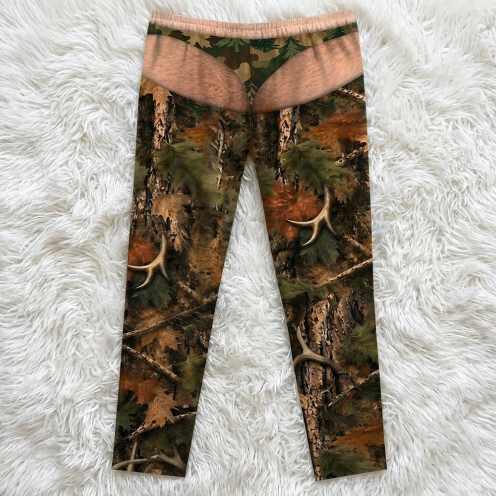 Custom Name Buck Deer Camouflage Pajamas Pants Gifts for Men HO82 904162