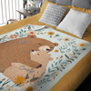 Custom Name Mama Bear Blanket, Mother’s Day Gift for Mom and Kids TH10 898871