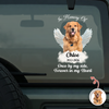 Custom Photo Dog Loss Memorial Car Window Decal Sticker CH07 910478