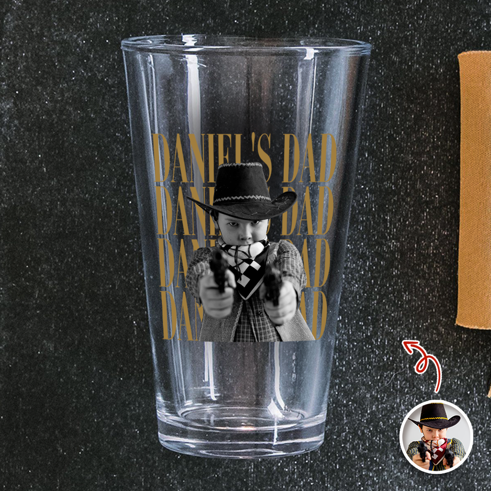 Personalized Vintage Photo Dad Gift For Father's Day TH10 170079