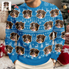 Custom Photo Have A Pawesome Christmas Ugly Sweater TH10 896291