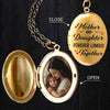 Custom Photo Mother And Daughter Forever Linked Locket Necklace TH10 892611