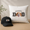 Custom Photo Dog Cat Dad DTF Transfer - Gift For Dog Cat Lovers, Dad, Father's Day HO82 902468