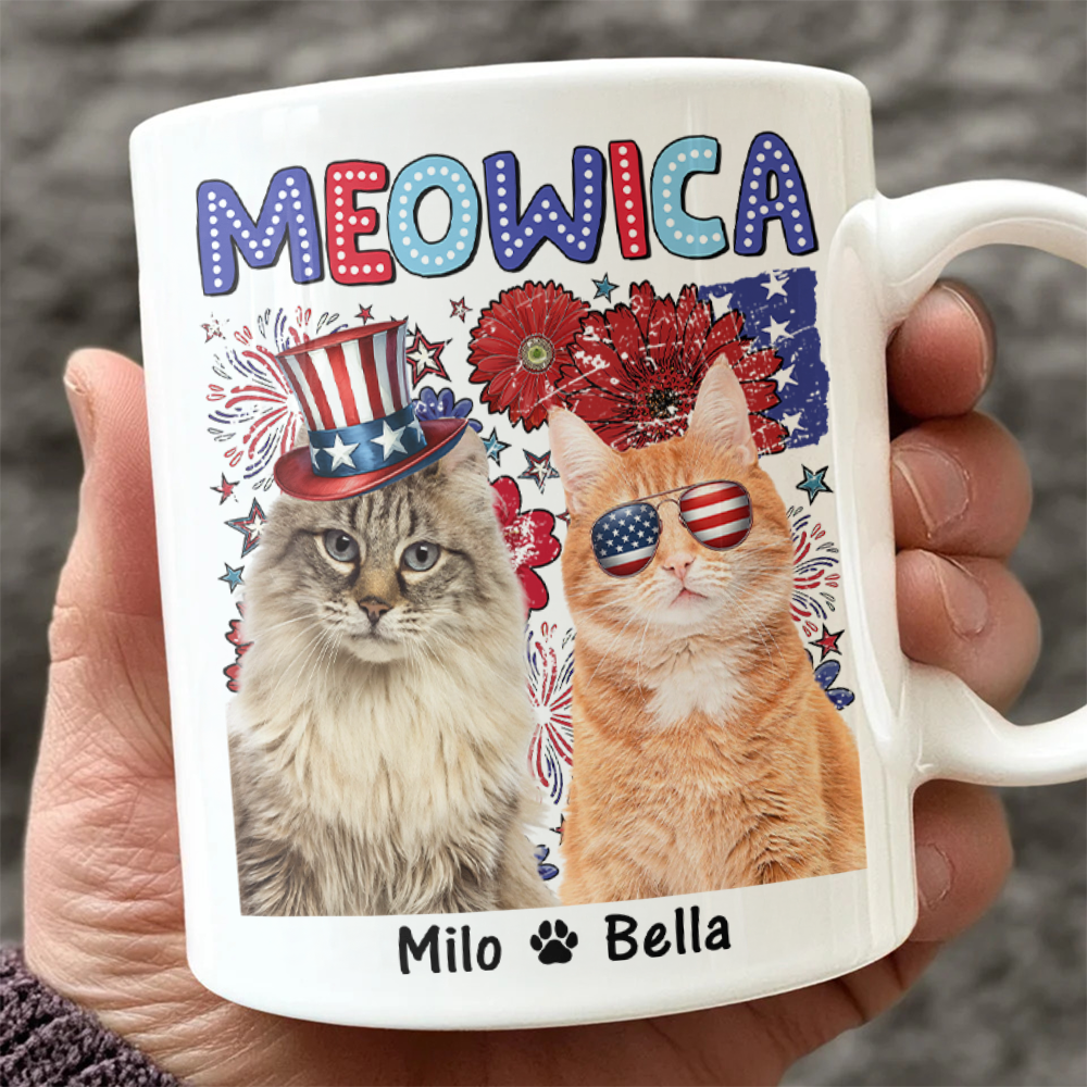 Custom Photo Meowica - Personalized Mug LM32 893757