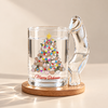 Personalized Merry Dickmas Novelty Christmas Tree Naughty Glass Mug CH07 180802