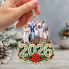 Personalized Family Photo 2026 Christmas Acrylic Ornament HO82 903860