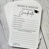 Set of 12 Graduation Wishes Cards - Advice Cards for Graduation Party - Graduation gift LM32 899753