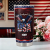 Custom Name Faith, Family & Freedom America 250 Years Anniversary Fat Tumbler 1776–2026 CH07 910590